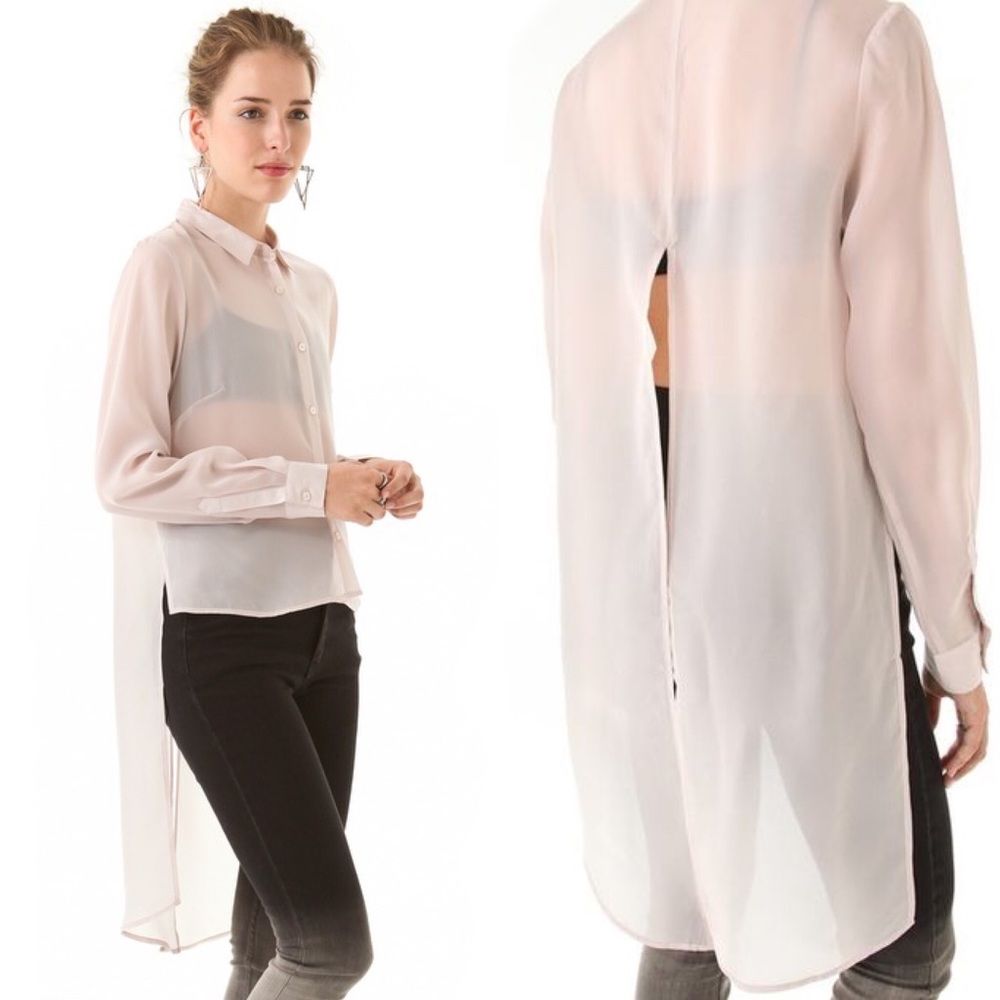 CHEAP MONDAY asymmetrical blouse
